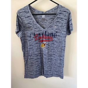 Womens Cooperstown Collection by Majestic Cleveland Indians Tshirt XL NWT